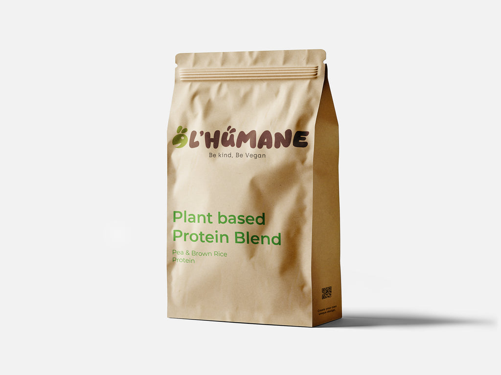 Plant-Based Protein Powder Blend – Pea & Brown Rice
